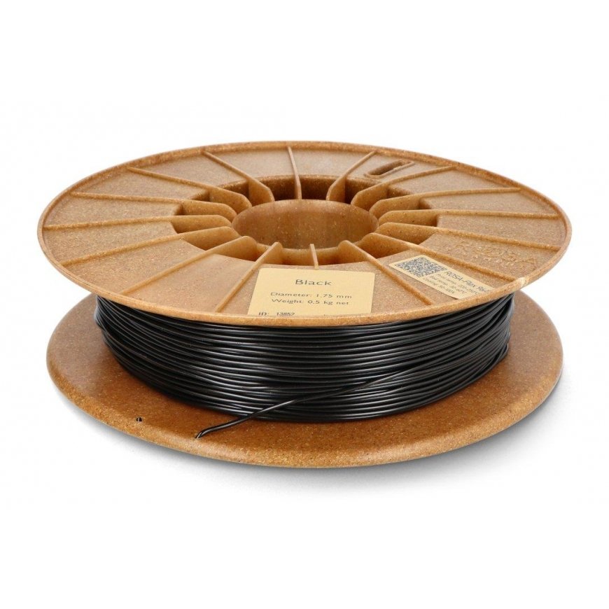 Plastic Rosa3D Flex 96A - 1.75mm - 0.5kg - Black – 2