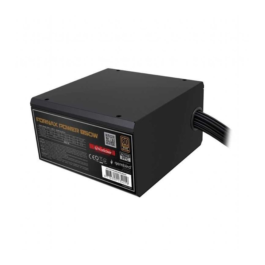 Gembird ATX 850W baro avots ar