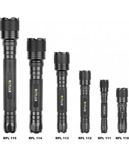 Retlux-taskulamppu 5W 6XAAA ALU-RPL 112 Taskulamppu 5W 6XAAA ALU