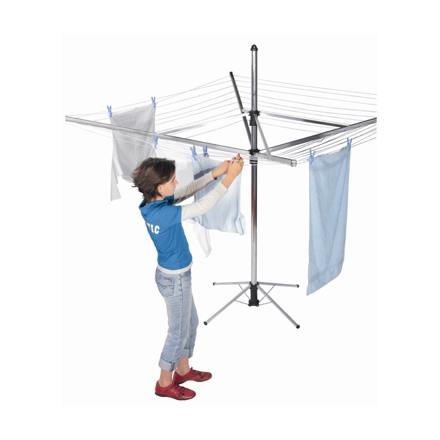 Brabantia 311048 laundry drying rack/line Rotary Grey – 2