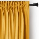 Užuolaidos VELVET spalvos garstyčių stiliaus klasikinės juostos medžiagos tipas - tekstilė aksomas 140x270 AmeliaHome Užuolaidos VELVET spalvos garstyčių stiliaus klasikinės juostos medžiagos tipas - tekstilė aksomas 140x270 AmeliaHome