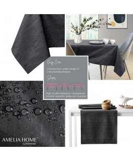 Staltiesē Vesta grafīta presēta moderna 80x80 AmeliaHome