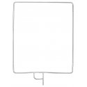 Quadralite flag 60x75cm with filling gold/silver/white/black Quadralite flag 60x75cm with filling gold/silver/white/black