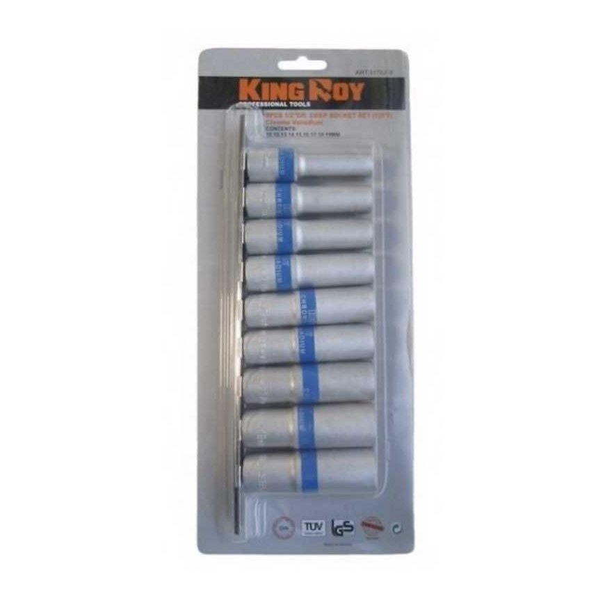 KingRoy KR317619 1/2'' Socket Set 9 pcs.