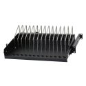 Techly I-CABINET-TRAY14BK palvelinkaapin lisävaruste Kehikon hylly
