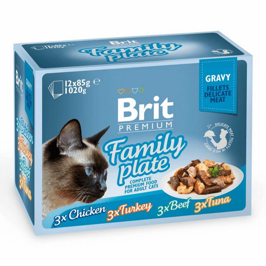 BRIT Premium Family Plate filejas želejā