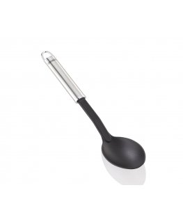 Leifheit 24061 lusikas Aedviljalusikas Nailon, Roostevaba teras Must, Roostevaba teras 1 tk