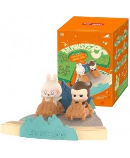 POP MART Labubu collectible figure from 'The Monsters, Playing Games Scene' series