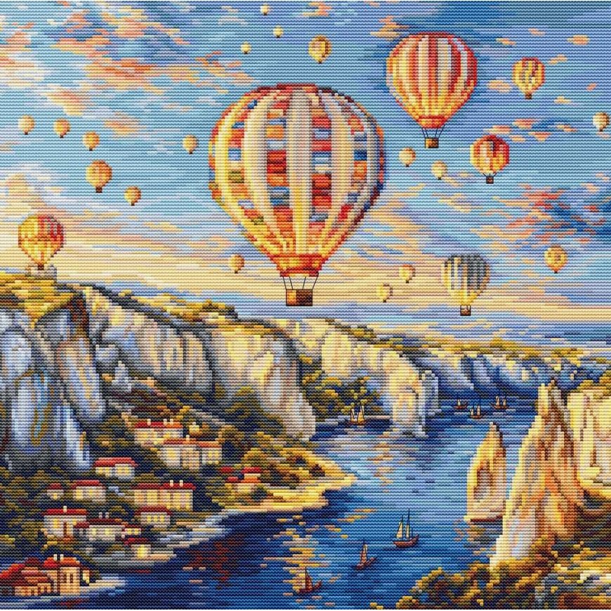 Luca S Cross Stitch Kit 'Cappadocia' 30x30cm SBU5082 – 2