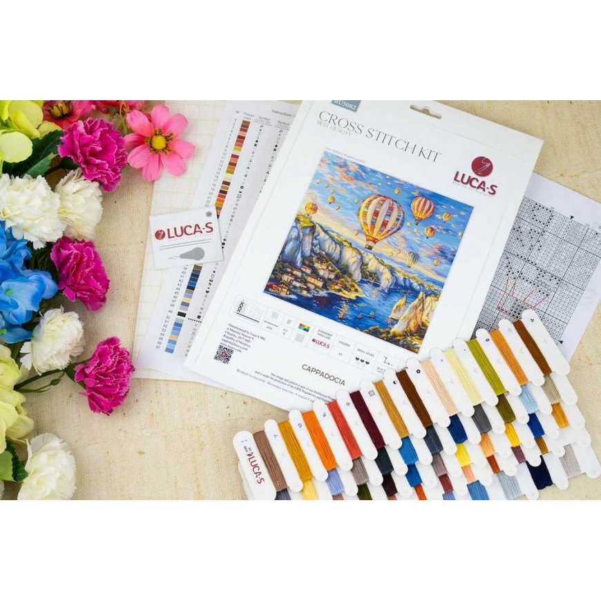 Luca S Cross Stitch Kit 'Cappadocia' 30x30cm SBU5082 – 3