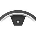 Lubinis valaisin Orno PILEA LED 9W, puutarhalamppu PIR-antennilla, 700lm, IP54, 4000K, musta Lubinis valaisin Orno PILEA LED 9W, puutarhalamppu PIR-antennilla, 700lm, IP54, 4000K, musta