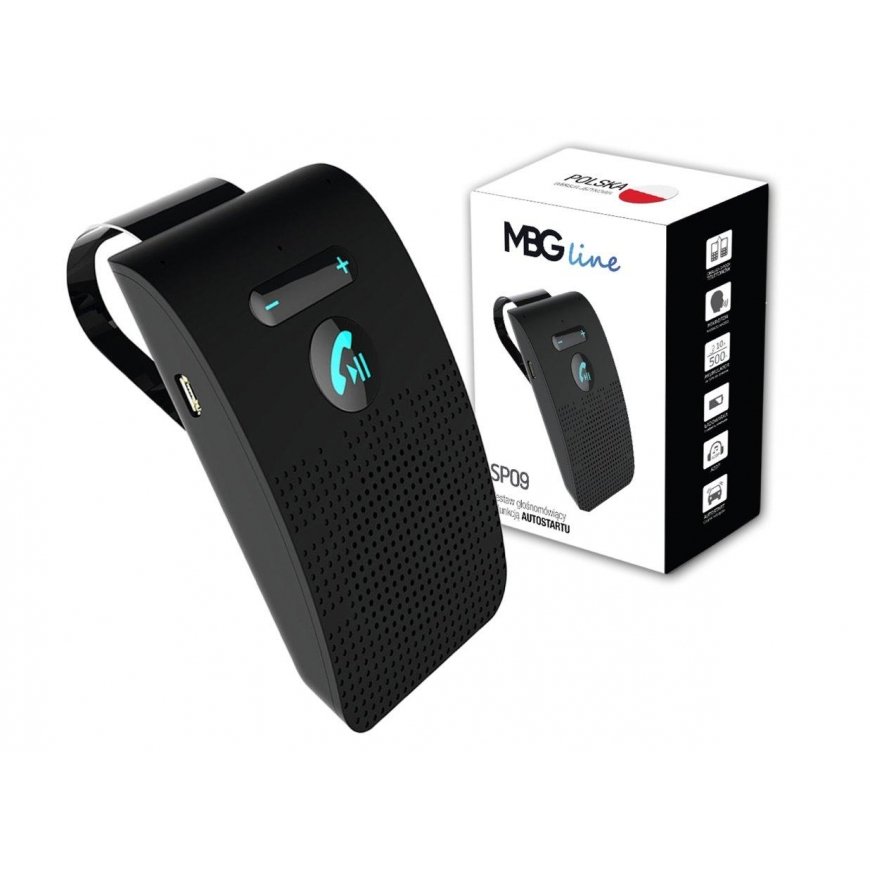 Mbg Luxury Line SP09 melns skaļrunis