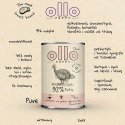 OLLO Puppy Pure kalkunaliha - märg koeratoit - 850 g OLLO Puppy Pure kalkunaliha - märg koeratoit - 850 g