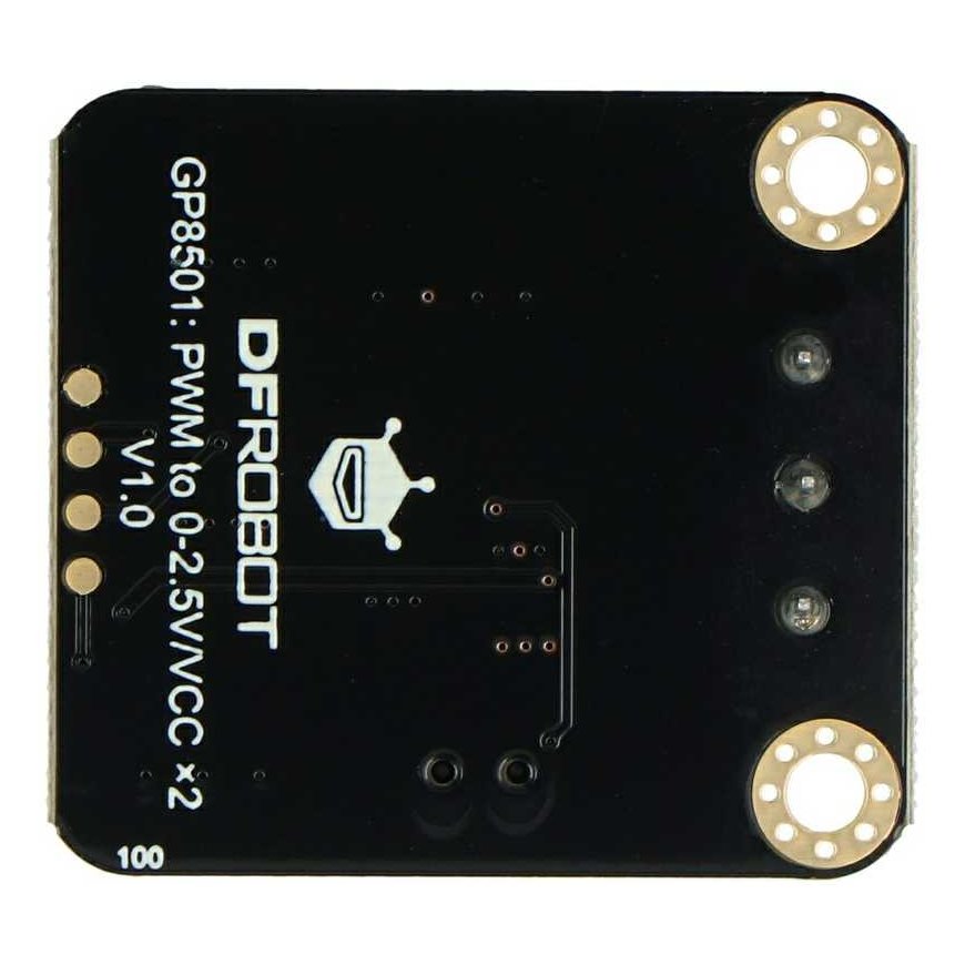 Dfrobot Gravity – 2 kanavan digitaalinen-analoginen muunnin GP8501 0-2.5/VCC V – PWM DAC – DFR1037 – 3