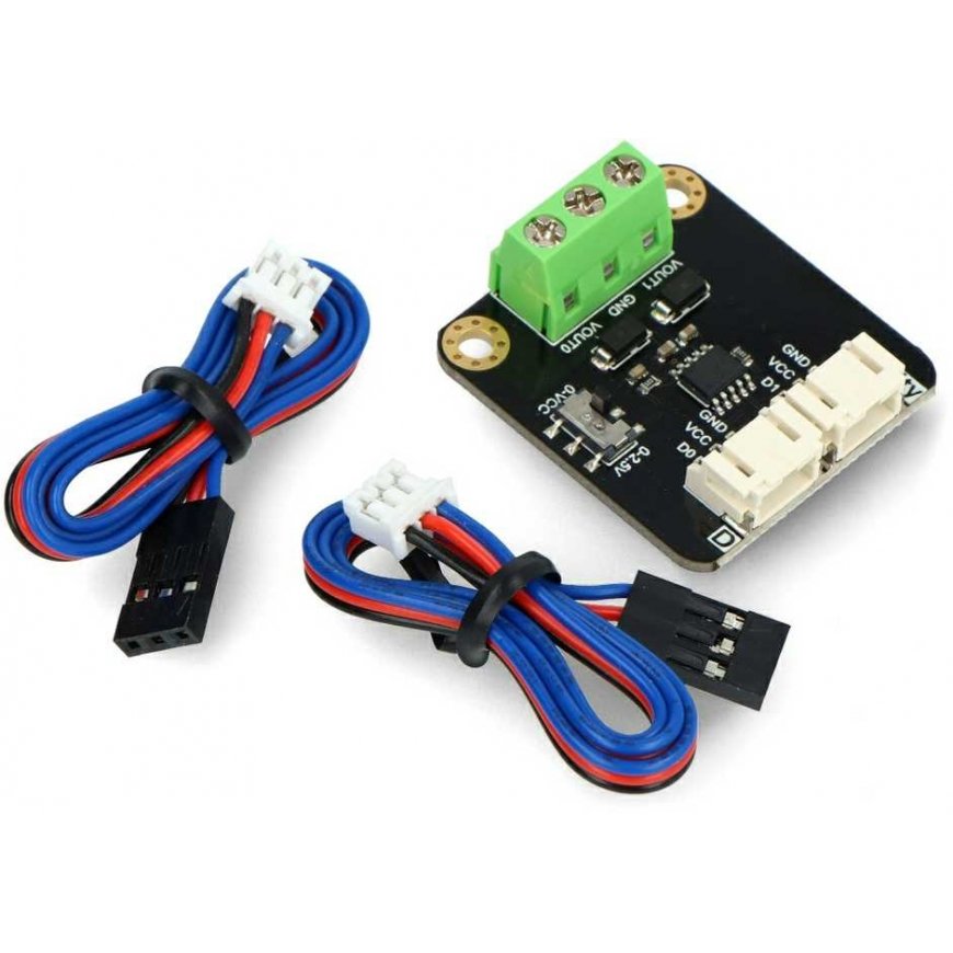 Dfrobot Gravity – 2 kanavan digitaalinen-analoginen muunnin GP8501 0-2.5/VCC V – PWM DAC – DFR1037 – 4