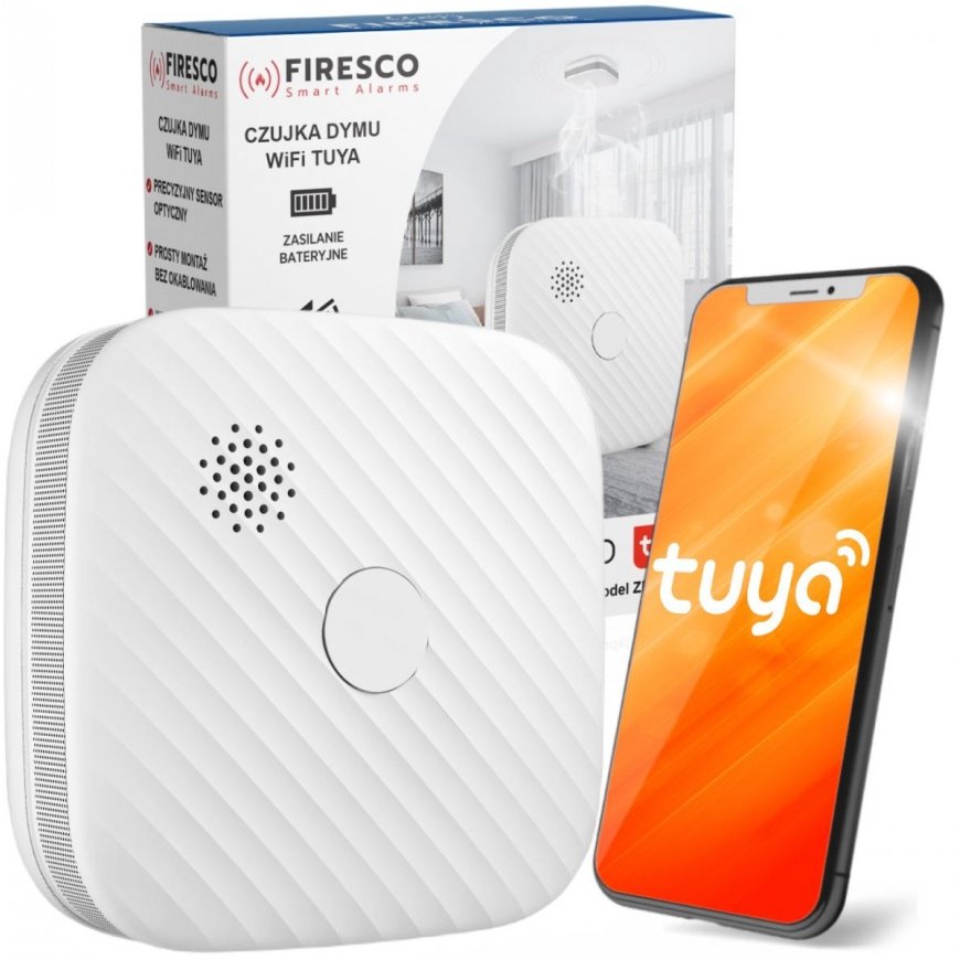 Firesco ZR153SW CB Dūmu detektors ar WiFi Tuya lietotni – 2