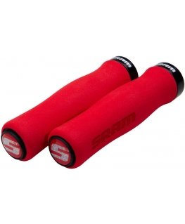 Sram lukustavad käepidemed vormitud vaht 129mm, punane