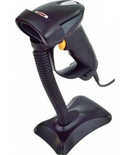 Virtuos Virtuos CCD viivakoodinlukija HT-310A pitkän matkan, USB (näppäimistö/RS232), teline, musta