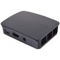 Raspberry Pi Dėžutė - Farnell - Juoda Raspberry Pi Dėžutė - Farnell - Juoda