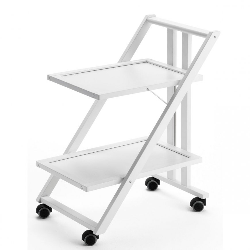 Kuivati Arredamenti Italia ARREDAMENTI SIMPATY Teenindusvanker - 64 x 45 cm, valge