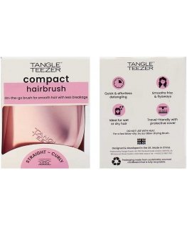 Tangle Teezer Compact Styler juukseharja Roosa Matte Chrome