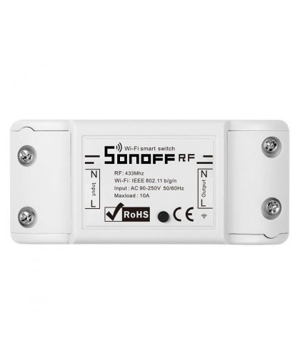 Smart switch WiFi + RF 433 Sonoff RF R2 (NEW)