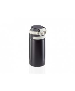 Leifheit 03243 дорожная кружка 350 ml Черный Нержавеющая сталь