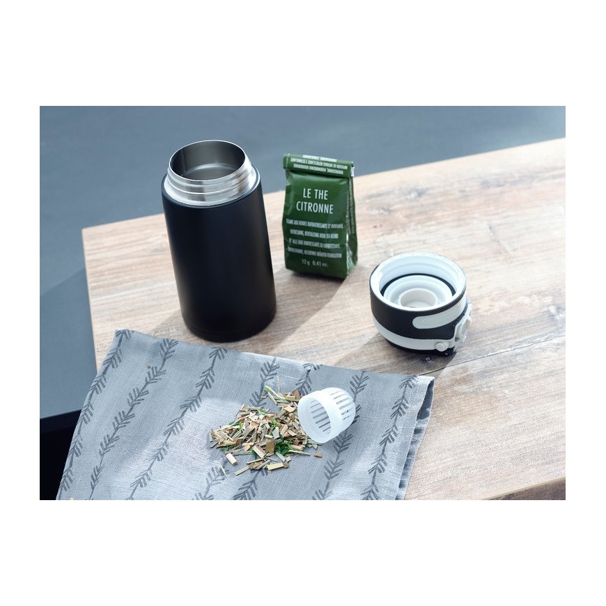 Leifheit 03243 дорожная кружка 350 ml Черный Нержавеющая сталь – 5