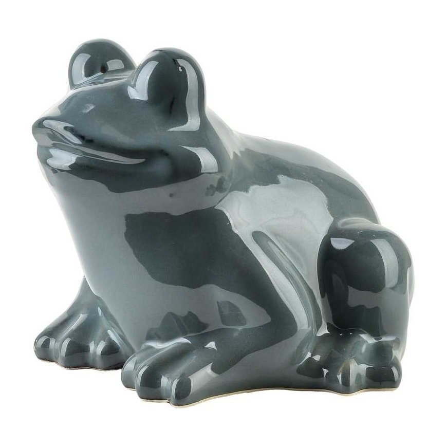 Mondex MAVE Blue Frog Figure ceramic 21x22x17cm