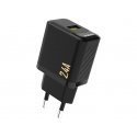 Dudao A29EU Adapter 65W 2xUSB-C 1xUSB-A Black Dudao A29EU Adapter 65W 2xUSB-C 1xUSB-A Black