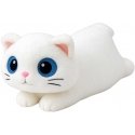 „Lean Toys“ pliušinis talismanas, mielas žaislas, katė, didelėmis akimis, baltas, 45 cm „Lean Toys“ pliušinis talismanas, mielas žaislas, katė, didelėmis akimis, baltas, 45 cm