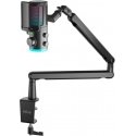 FIFINE AmpliGame TAM6 wired microphone with stand and RGB lighting | USB FIFINE AmpliGame TAM6 wired microphone with stand and RGB lighting | USB