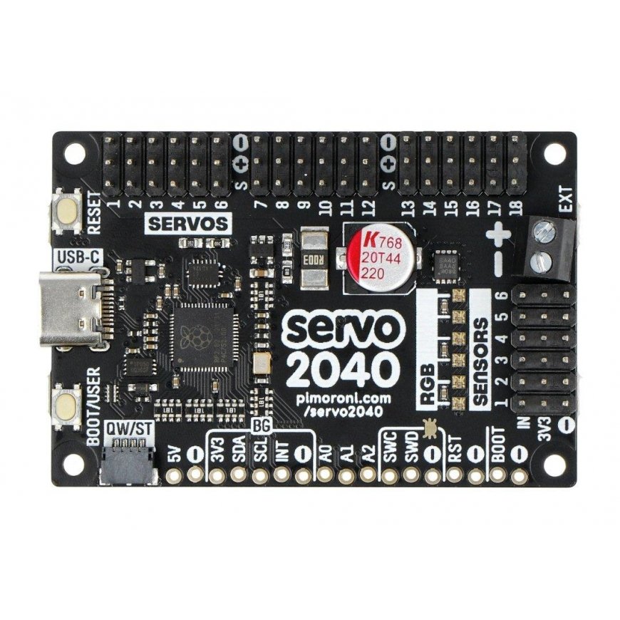 Servo 2040 - 18 channel servo controller - Pimoroni PIM613 – 2