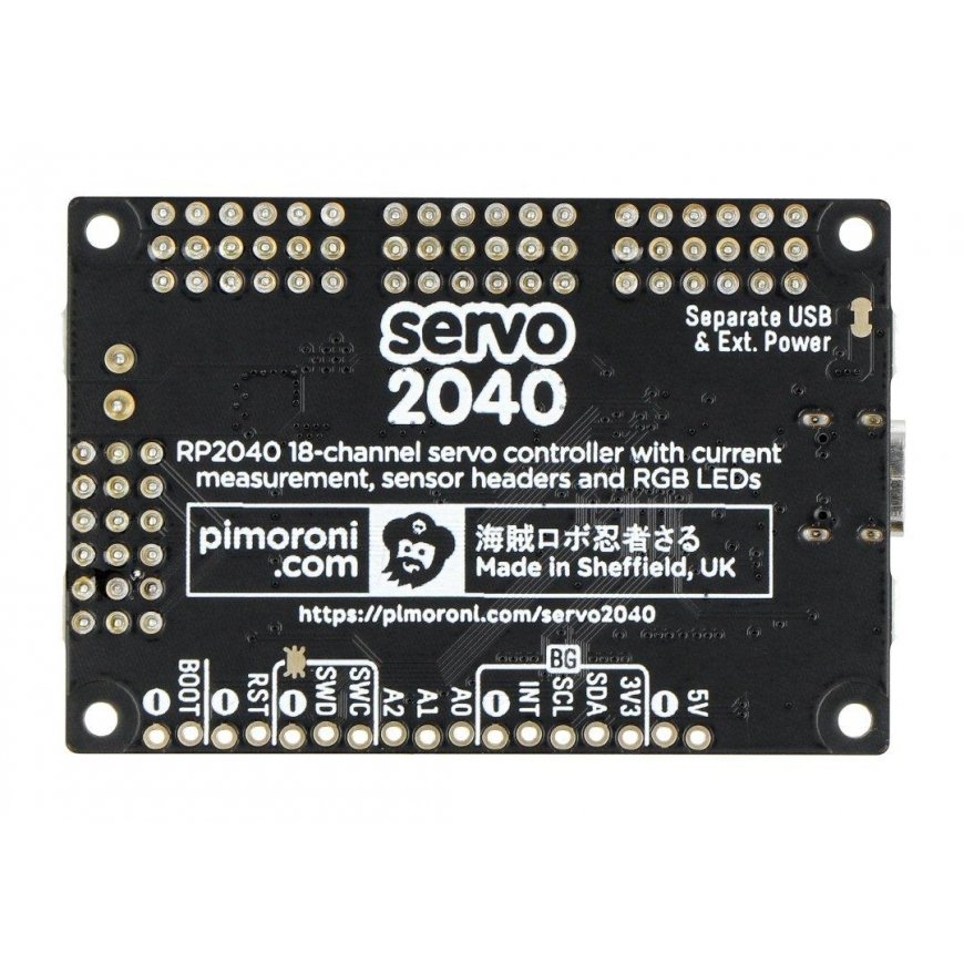 Servo 2040 - 18 kanali servo kontroller - Pimoroni PIM613 – 3
