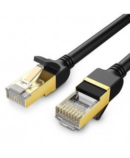 UGREEN NW107 Ethernet RJ45 Round network cable, Cat.7, STP, 2m (Black)