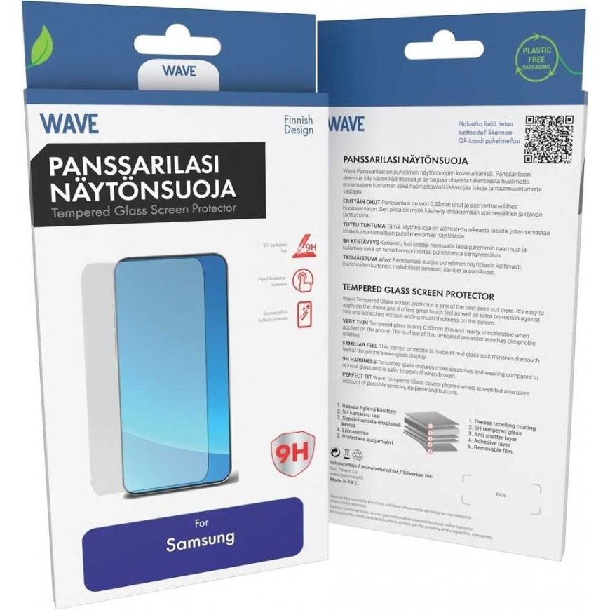 Wave Banguotas grūdīts stikls, Samsung Galaxy