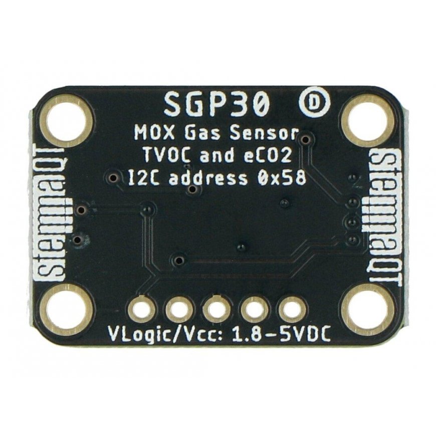 Dujų jutiklis SGP30, VZO / eCO2, STEMMA QT / Qwiic, Adafruit 3709 – 3