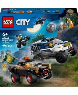 LEGO City 60449 – Takaa-ajo policijos visureigiu