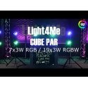LIGHT4ME CUBE PAR 7X3W Spotlight Par Lighting LIGHT4ME CUBE PAR 7X3W Spotlight Par Lighting