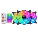 Mars Gaming MF3DKIT Tietokoneen jäähdytysjärjestelmä Tietokonekotelo Tuuletin 12 cm musta 3 kpl Mars Gaming MF3DKIT Tietokoneen jäähdytysjärjestelmä Tietokonekotelo Tuuletin 12 cm musta 3 kpl