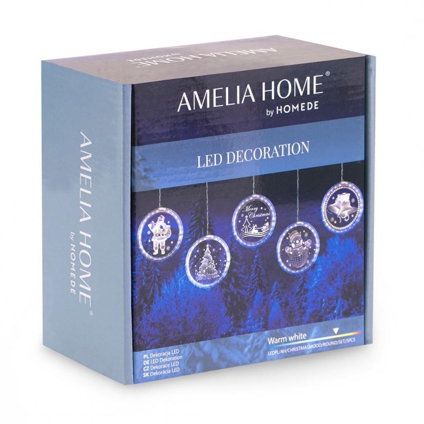 AmeliaHome LEDPL/AH/ZIEMASSKAITS/APLIS/SET/5GB – 4