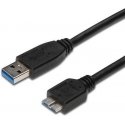 USB kabelis PremiumCord USB-A - mikro B 1 m Melns (ku3ma1bk) USB kabelis PremiumCord USB-A - mikro B 1 m Melns (ku3ma1bk)
