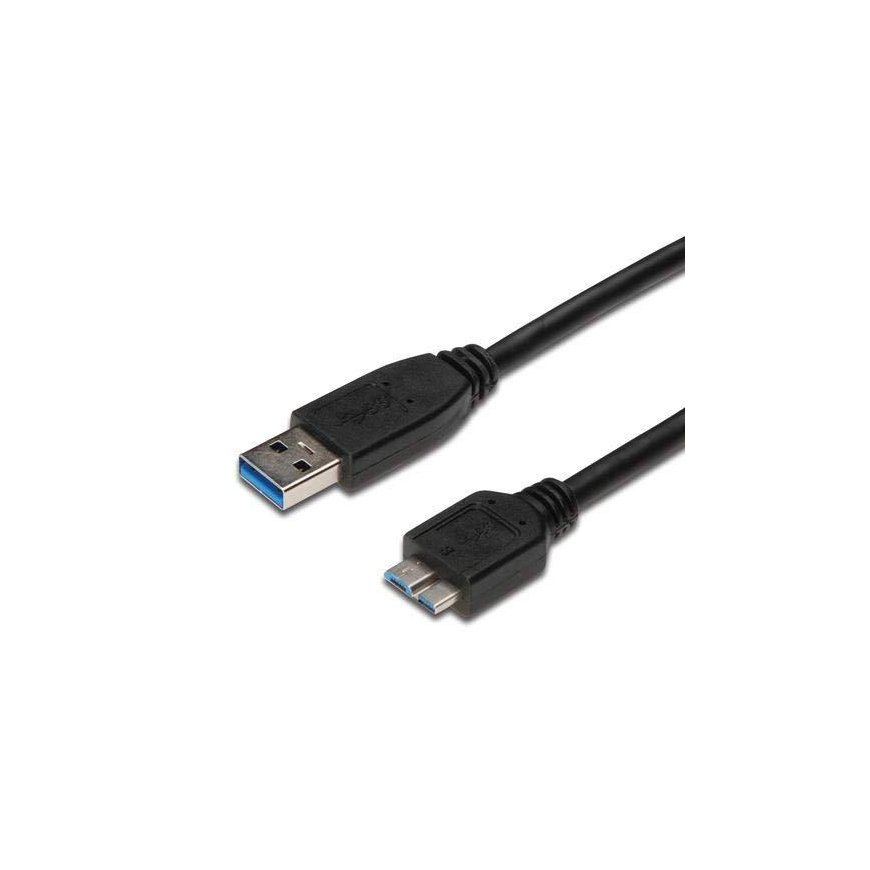 USB kaabel PremiumCord USB-A - mikro B 1 m Must (ku3ma1bk) – 2