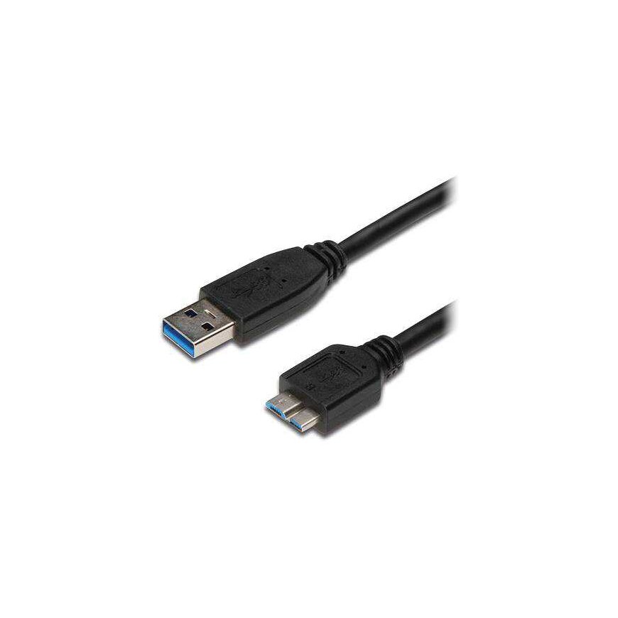 USB kaabel PremiumCord USB-A - mikro B 1 m Must (ku3ma1bk) – 3