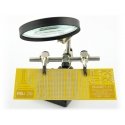OEM Holder with Magnifying Glass and Insulated Grips - Third Hand ZD10H OEM Holder with Magnifying Glass and Insulated Grips - Third Hand ZD10H