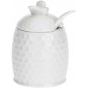 BALTA PORCELĀNA APEREGINA Cukrinē ar karoti 6,5 cm BALTA PORCELĀNA APEREGINA Cukrinē ar karoti 6,5 cm