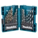 Makita B-49432 grąžto antgalis Grąžtų rinkinys 18 vnt Makita B-49432 grąžto antgalis Grąžtų rinkinys 18 vnt