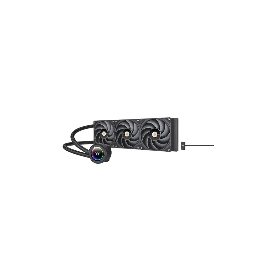 Thermaltake CL-W400-PL12BL-A Datora dzesēšanas sistēma Universāls šķidruma dzesētājs 12 cm Melns 1 p – 2