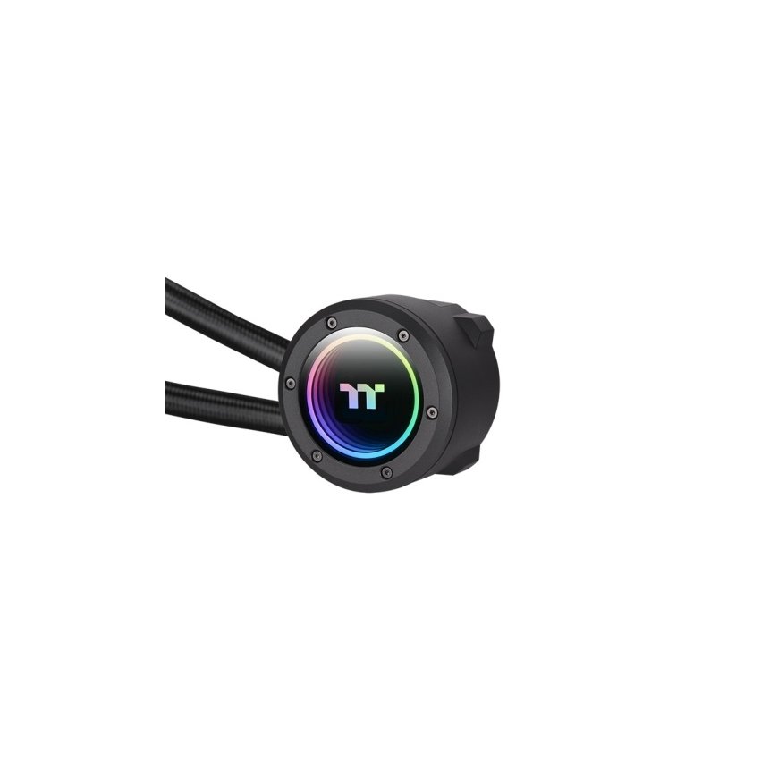 Thermaltake CL-W400-PL12BL-A Datora dzesēšanas sistēma Universāls šķidruma dzesētājs 12 cm Melns 1 p – 4