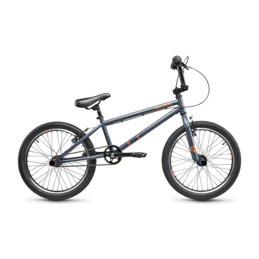 Dviratis S'COOL XtriX 20 1-kiirus BMX 20" HiTen tumehall-oranž – 2